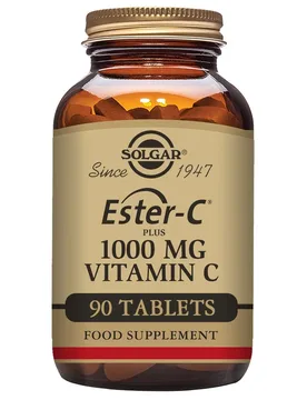 Comprimés Ester-c Plus 1000mg 90 Unités - Solgar - FashionsVida