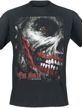 DC Comics T-Shirt - The Joker - Why So Serious? - S bis 3XL - für Männer - Größe 3XL - schwarz - EMP exklusives Merchandise! - Männer - male - Batman - FashionsVida