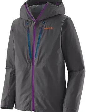 Veste d'alpinisme en GORE-TEX ePE - M's Triolet Jkt Forge Grey w/P6 Blue - Taille S - Gris - Patagonia - FashionsVida
