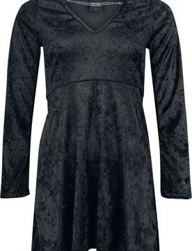 Kurzes Kleid - Dress Xesca - S bis L - für Damen - Größe S - schwarz - Frauen - female - Outer Vision - FashionsVida