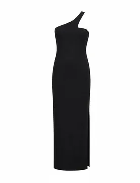 Midi-Kleid Damen Schwarz 40 Damen - Sportmax - FashionsVida