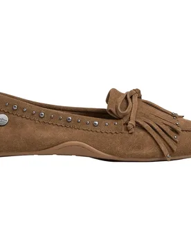 Mocassini Noa Fringes Tobacco Brown EU 39 - Pepe jeans - FashionsVida