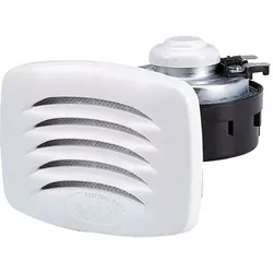 Electric Drop-in Horn 12v White One Size unisex