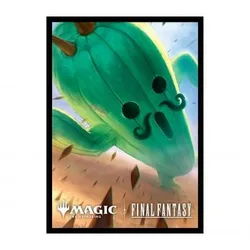 MTG FINAL FANTASY Deck Protector Sleeves featuring Jumbo Cactuar (100)