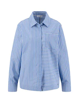 BLOUSE BLUE STRIPE female - 42 - FashionsVida
