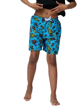 Short De Bain Youth Roskopp Monster Blue 8-10 Années Garçon - Santa Cruz - FashionsVida