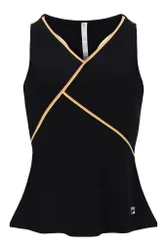 Peach Backspin Tennis Racerback Top - UK S