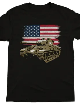 US Army M4 Sherman Medium Tank T-Shirt. Summer Cotton Short Sleeve O-Neck Mens T Shirt New S-3XL - Aliexpress - FashionsVida