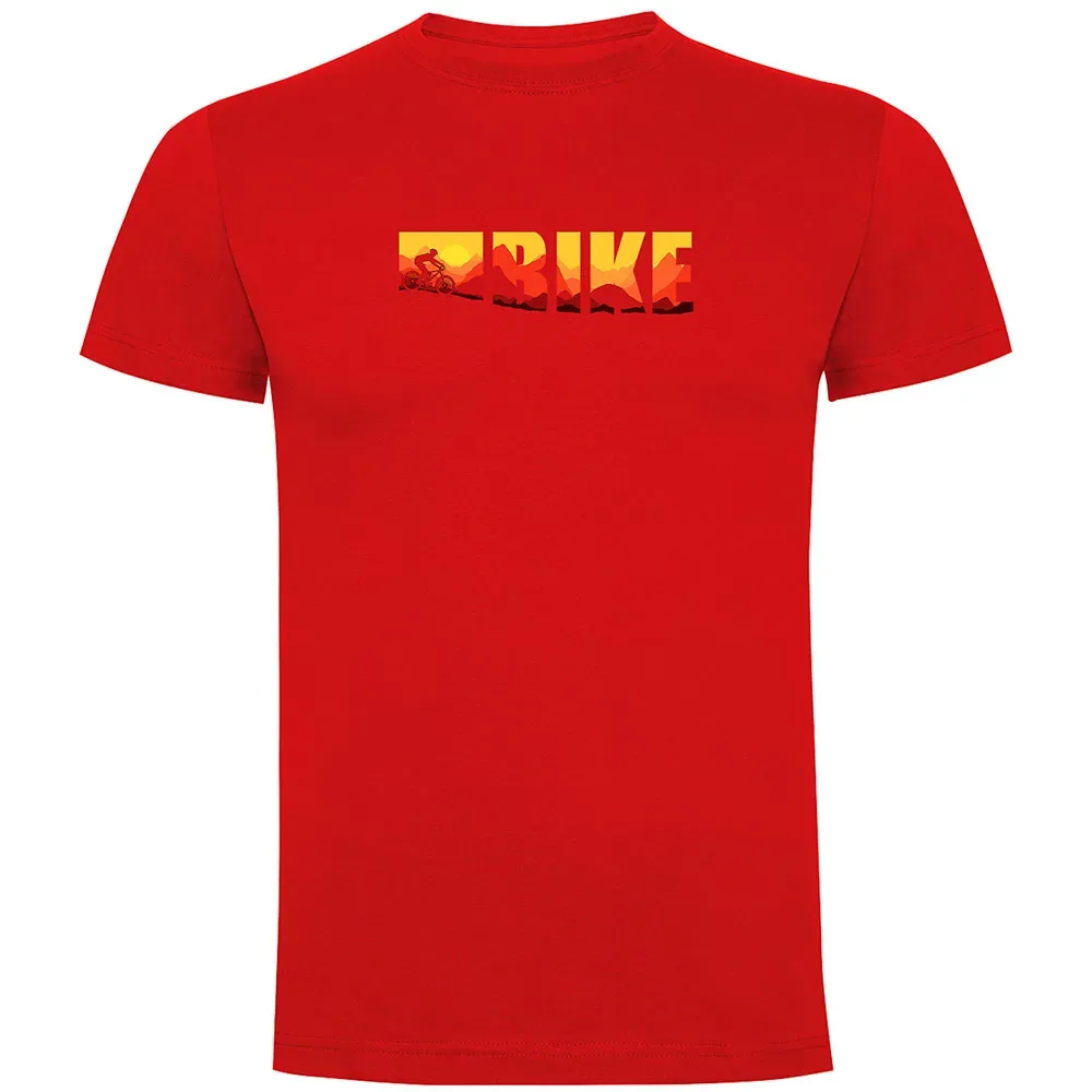 Maglietta A Maniche Corte Sunset Red - Kruskis - FashionsVida