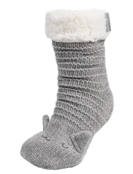 Chaussettes fourrées Chat Gris gris 39/41 - Isotoner - FashionsVida