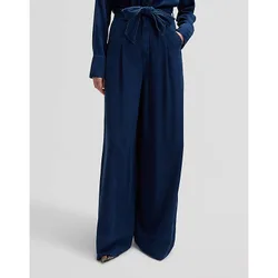Regular Pleated Wide Leg Lightweight Jean Sunset Ride Größe 30x33 female