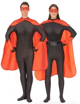 Superhelden-Set für Erwachsene rot - PARTYPRO - FashionsVida