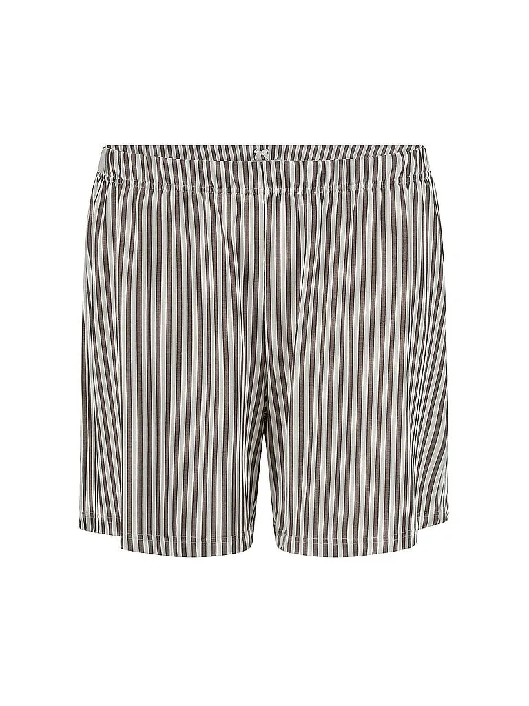 Pyjamashorts hellbraun L Damen - Short Stories - FashionsVida