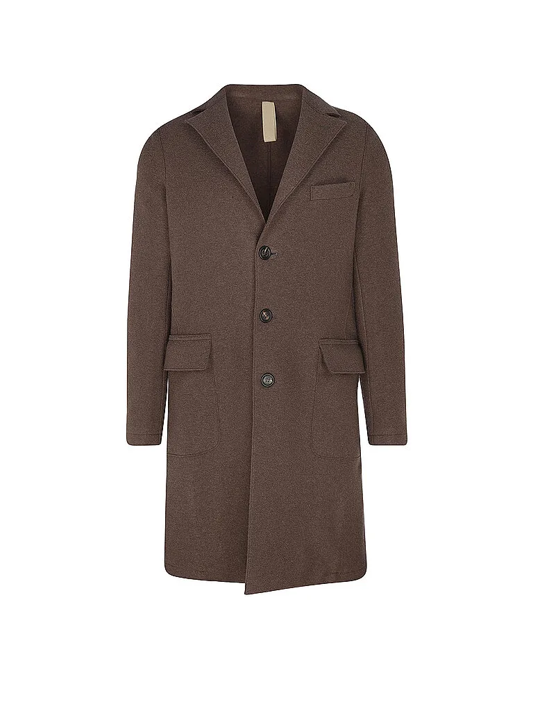Wollmantel braun 54 herren - Eleventy - FashionsVida