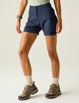 Women's Melodic III Stretch Walking Shorts in Mid Navy Size: 20 - Mid Navy - Size: 20 - Dare 2b - FashionsVida