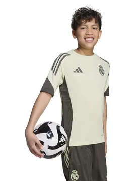 Kinder-Trainingstrikot Real Madrid 2025/26 - Vert - unisex - Size: 7/8 ans - Adidas - FashionsVida