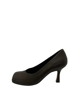 Decollete punta quadrata Donna tacco 8 cm - Carrano - FashionsVida