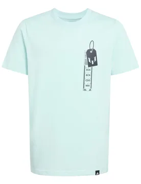 Inter Miami FC T-Shirt für Kinder Messi Fun Graphic - Bleu - male - Size: 11/12 ans - Adidas - FashionsVida