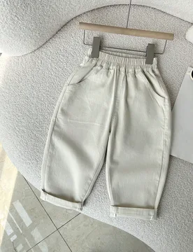 Pantalones casuales de cintura elástica para niño pequeño, aptos para jugar y uso diario, cómodos y casuales, ideales para vacaciones y salidas, p - Shein - FashionsVida