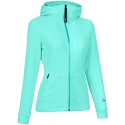 Giacca in pile da donna Silvia Thermal menta 42