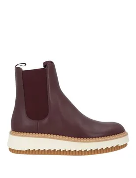Botines de caña alta Mujer Burdeos 35,37,38,39,40,40.5 Mujer - Chloé - FashionsVida