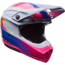 Casco Moto Cross Enduro Moto-10 Mips FALCON Bianco Rosa taglia M