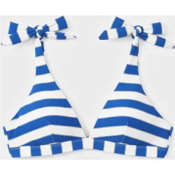 Top bikini triangular sin aro y con foam extraíble