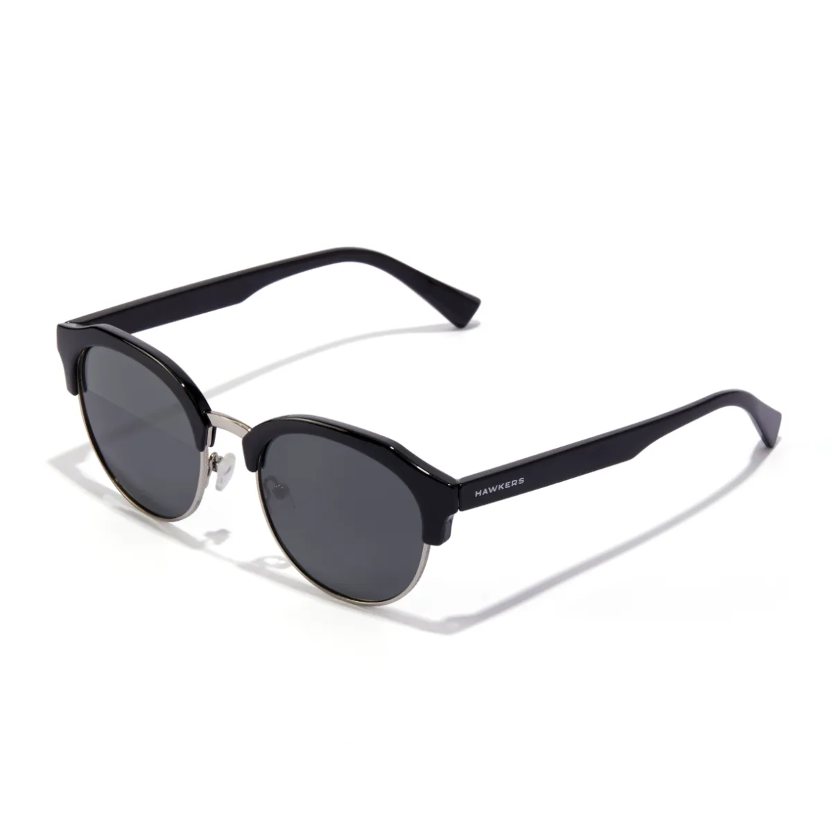Gafas de sol Classic Rounded - Polarized Black - Hawkers - FashionsVida