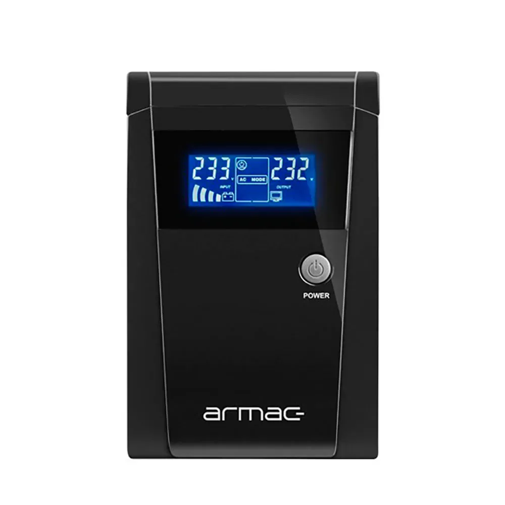 Ups Office Line-interactive O/1500f/lcd Black One Size unisex - Armac - FashionsVida