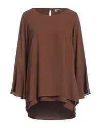 Think Top Mujer Marrón M,XS Mujer
