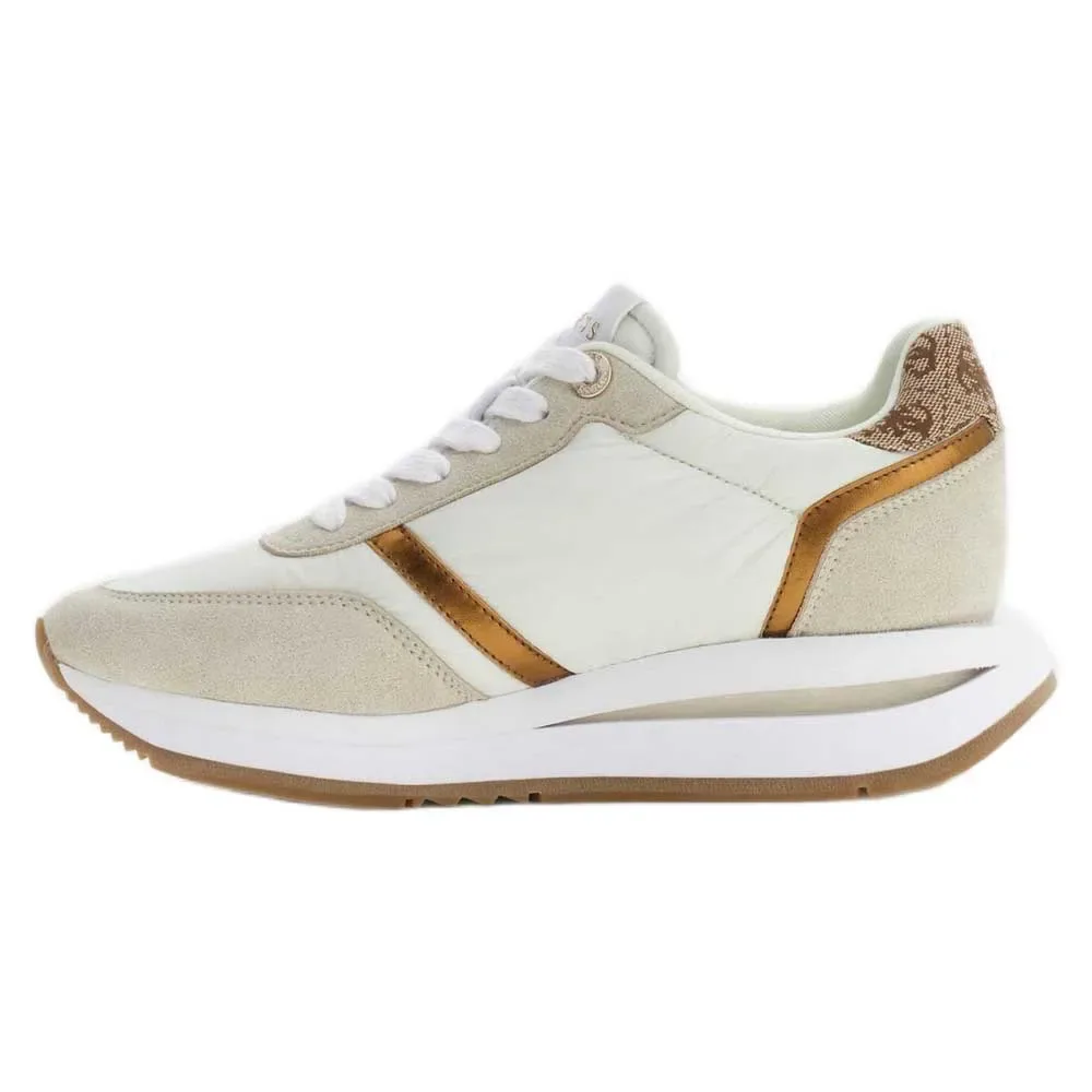 Baskets Eagar White / Sand EU 37 - Guess - FashionsVida
