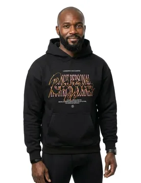 Mister Sweat à Capuche Razzia Ultraheavy Oversize Black XS - TEE - FashionsVida