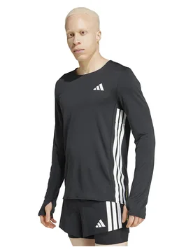 Adizero Long Sleeve T-shirt Black M Men - Adidas - FashionsVida