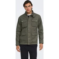 Only & Sons - Chaqueta sahariana dehombre