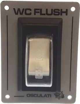 Toilet Switch 12-24v Grey One Size unisex - Goldenship - FashionsVida