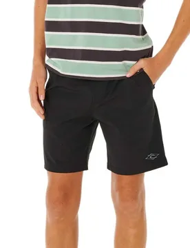 Short Phase Volley Black 14 Années Garçon - Rip curl - FashionsVida