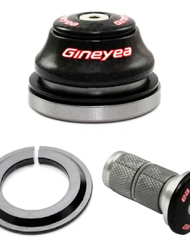 Serie Sterzo Integrata Gh-592-30c Carbon 1-1/8´´-1-1/2´´ 28.6 X 1.8/52 X 30 Mm H18.5 Black Carbon - Gineyea - FashionsVida