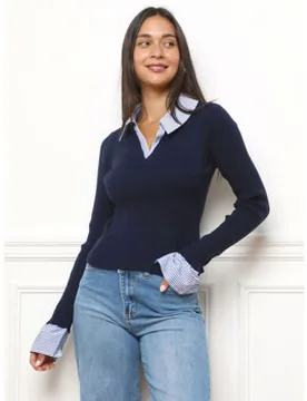 Pullover 79431_p188891 Eu S / M;Eu M / L Female - La Modeuse - FashionsVida