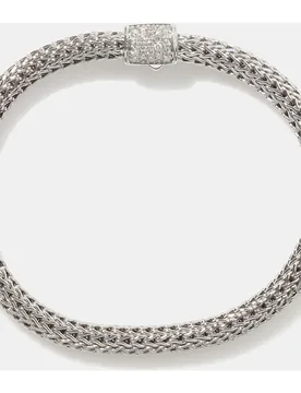 Pulsera Chain de plata con diamantes - John Hardy - FashionsVida
