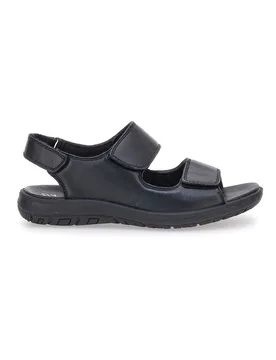 Sandali Neri Con Strappi in Velcro 102 40 - FLY DINAMIC - FashionsVida
