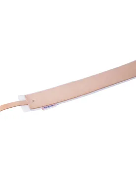 Fußgelenkgurt aus Leder - Marron - unisex - Size: 7x68 cm - Kuebler Sport - FashionsVida
