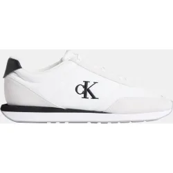 Zapatilla runner de ante y nylon