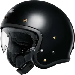 Casco Moto Jet J.O2 Nero Lucido taglia XS