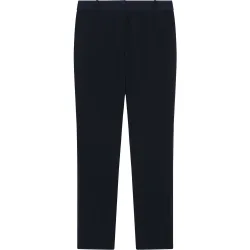 Pantalón pitillo de mujer con pinzas de corte 7-8