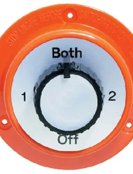Battery Selector Switch Silver 4 Positions unisex - Attwood - FashionsVida