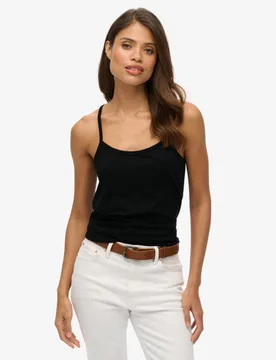 Superdry Women's Studios Cami Top Schwarz - Größe: 38 - 24.99 - FashionsVida