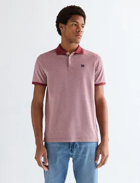 Polo de hombre de manga corte y corte regular - Wrangler - FashionsVida