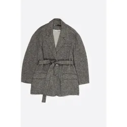 Chaqueta de mujer sastre algodón lino
