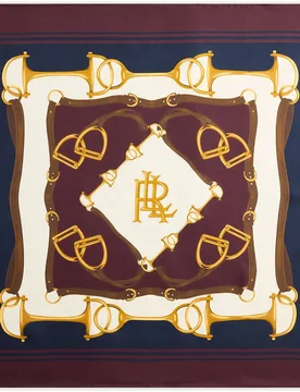 Pañuelo de mujer de seda estampado - Lauren Ralph Lauren - FashionsVida