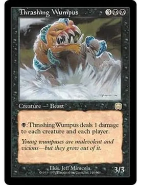 Thrashing Wumpus (foil) Mercadian Masques - Magic: The Gathering - FashionsVida